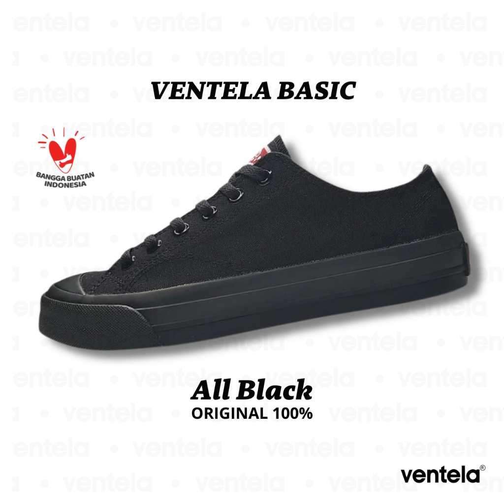 Ventela Basic Low All Black [ORIGINAL]