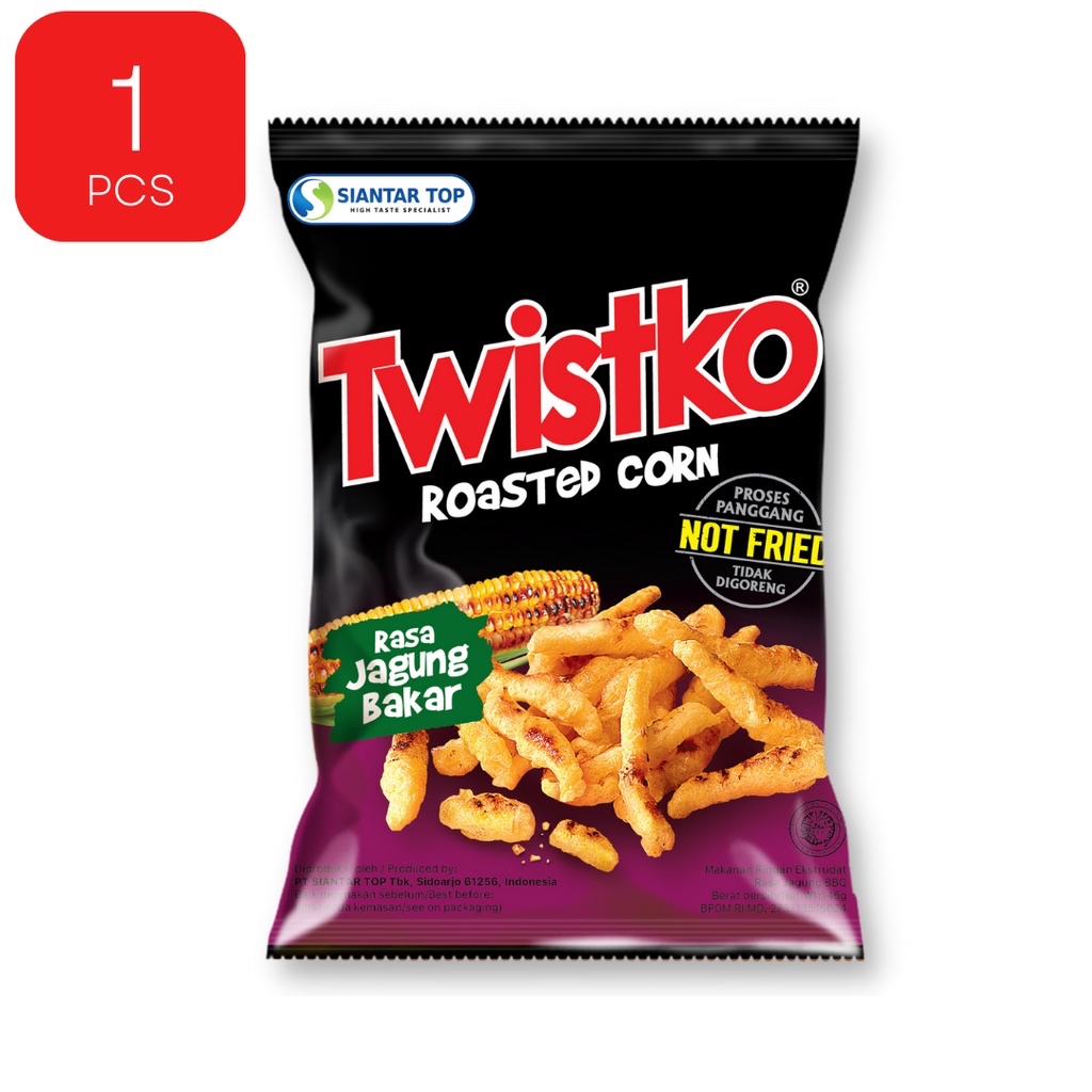 

Lezatoz_Genz Snack Twistko Jagung Bakar 145 Gr