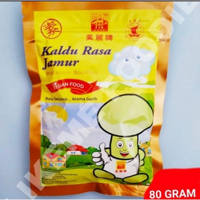 

Kaldu Jamur Mili 80 g (Kualitas Premium & Kemasan Cliper) - bkn totole