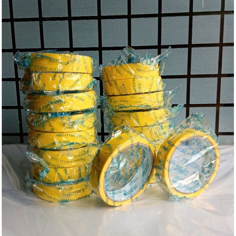 

Lakban Kertas Masking Tape Murah 1inch [ 24mm ] ( Lsn ) [ Original ]