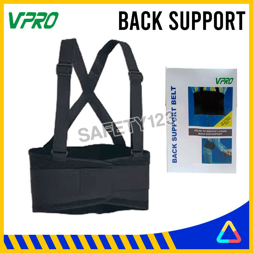 VPro Back Support Belt Penyangga Punggung Pinggang