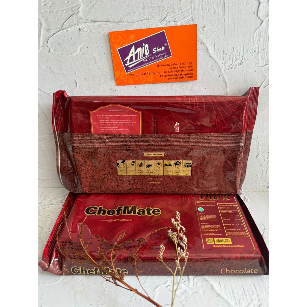 

JKL chefmate dark compound gram/coklat batang chefmate/coklst cooking