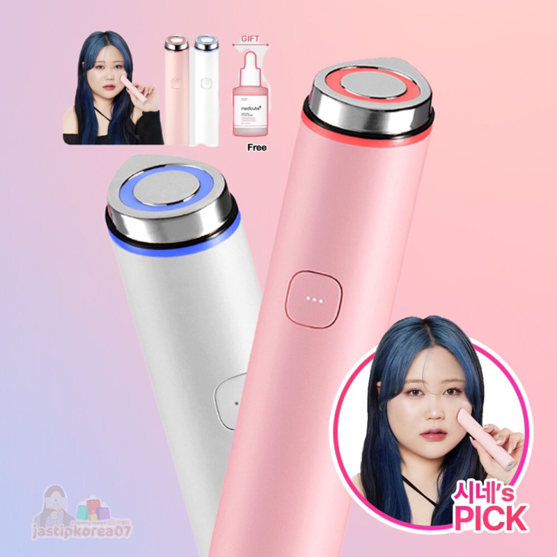 MEDICUBE BOOSTER PRO MINI (PUTIH MERAH MUDA) CINE PICK OLIVE YOUNG