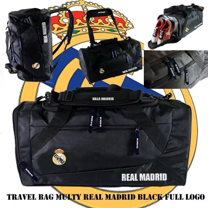 TAS REAL MADRID - TRAVEL BAG REAL MADRID - TAS KLUB BOLA REAL MADRID