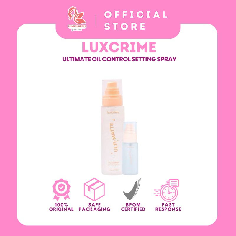 ❤️Bunoshopp28❤️ LUXCRIME Ultimate Oil Control Setting Spray 150ml | 50ml