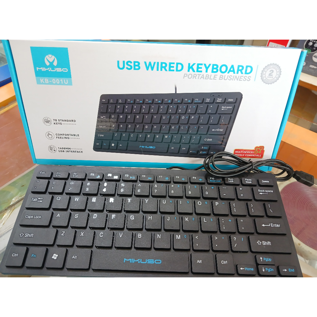KEYBOARD MINI MIKUSO KB001U USB