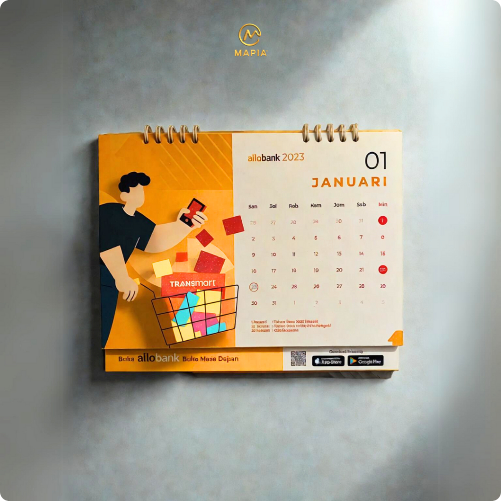 

Kalender Meja Custom Tahun Baru