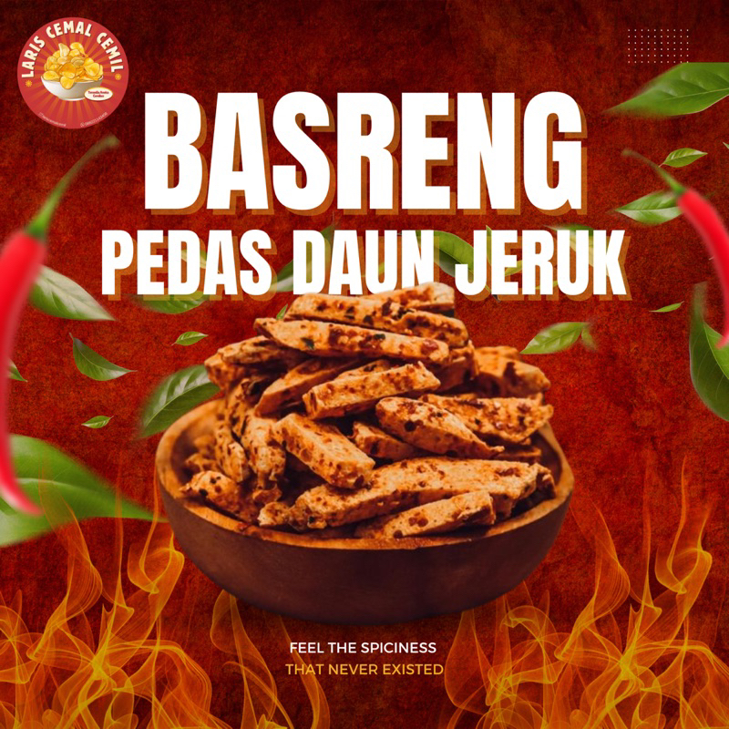 

BASRENG PEDAS DAUN JERUK 250 GRAM LARIS CEMAL CEMIL