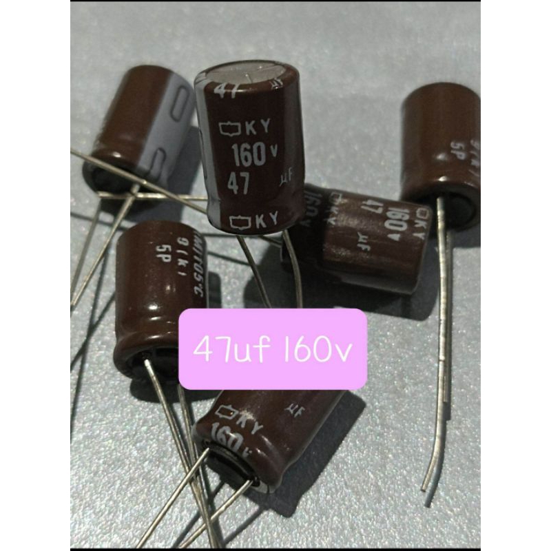 ELCO 47UF 160V ELKO 47 UF 160 VOLT