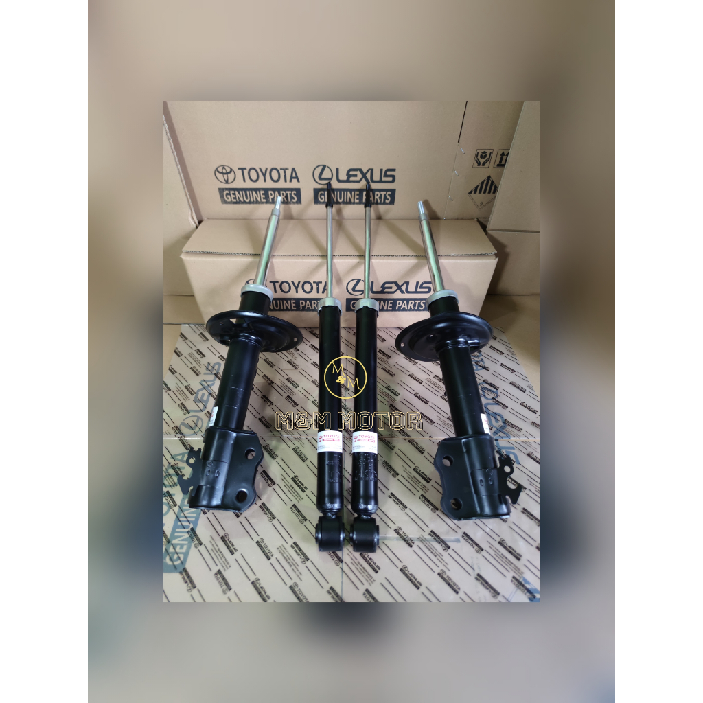 SHOCKBREAKER DEPAN BELAKANG TOYOTA YARIS OLD LAMA  YARIS BAKPAO ORIGINAL TOYOTA ASLI SHOCK SOK