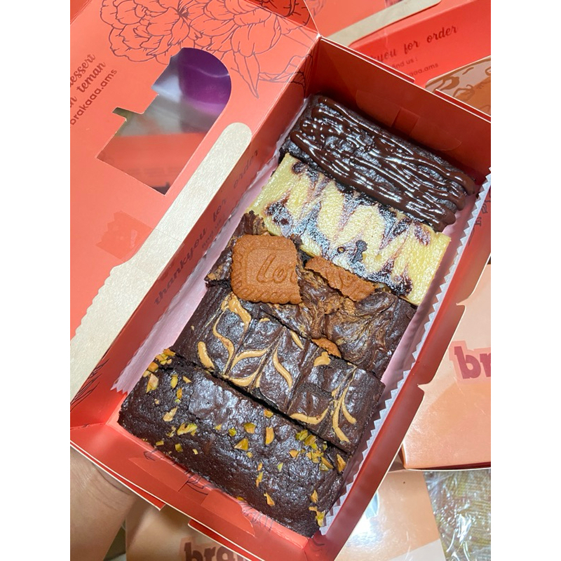 

brownies MIX 5 rasa tanpa varian cheese