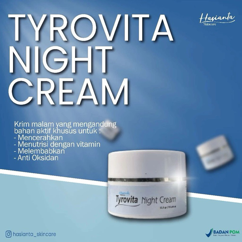 cream malam trivita hasianta skincare