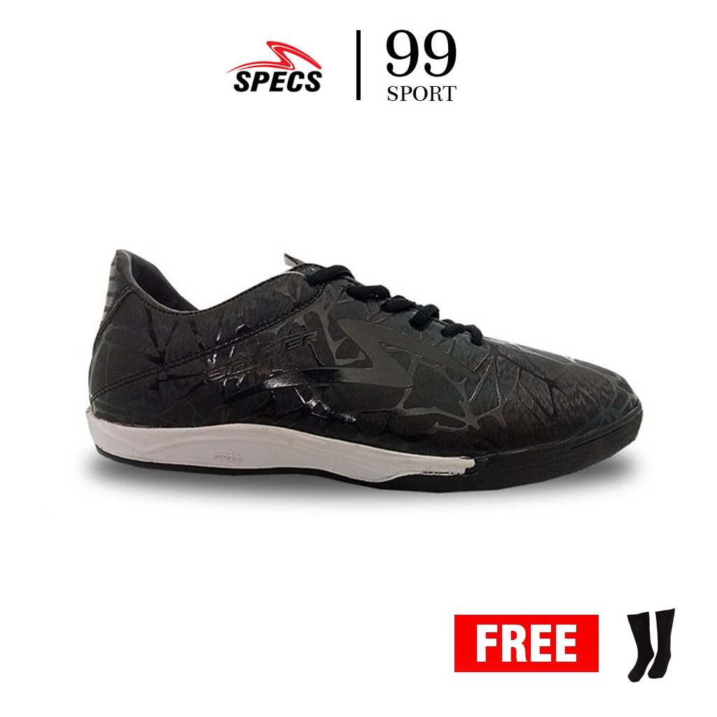 SEPATU FUTSAL SPECS SPYDER FG HITAM PRIA