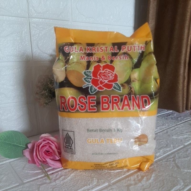 

Gula Rose brand 1kg Gula pasir gula tebu Gula pasir rose brand