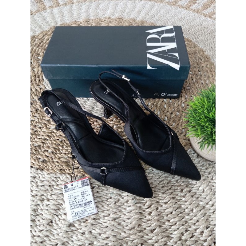 sandal heels zara