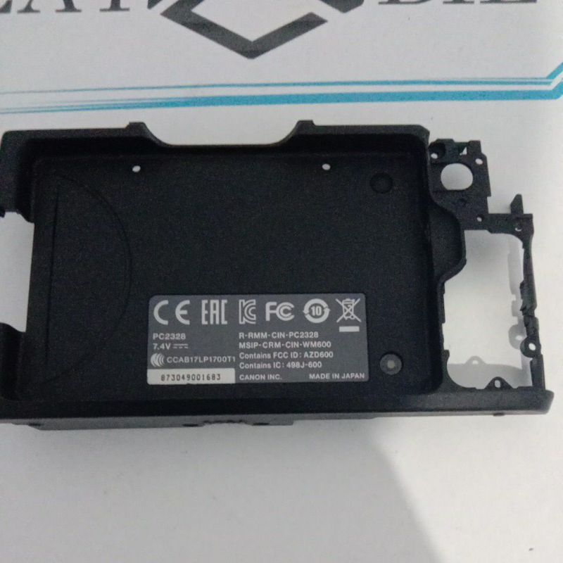 Back Cover Belakang Canon M50