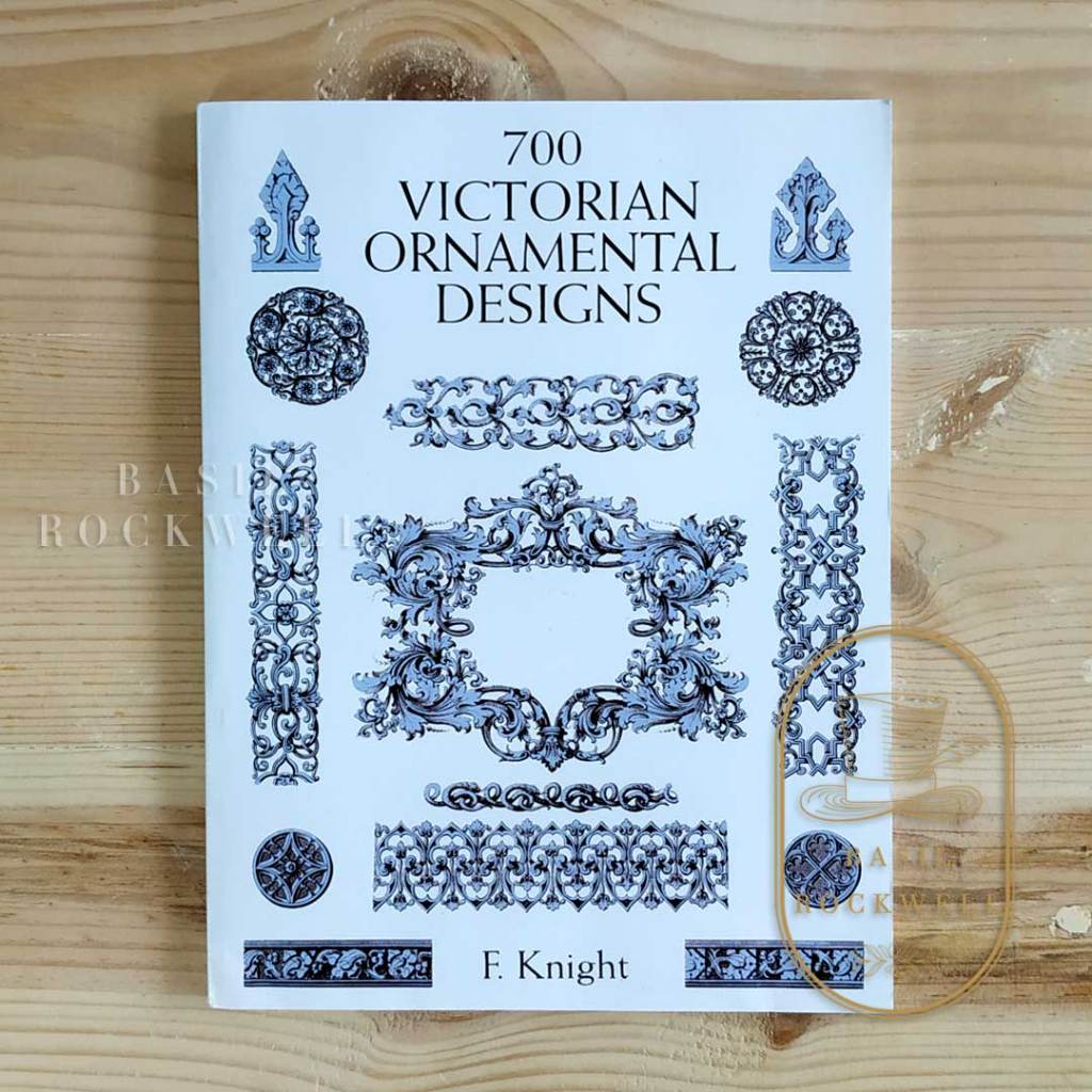 700 Victorian Ornamental Designs Dover Publications Buku Inspirasi Dekorasi Ornamen