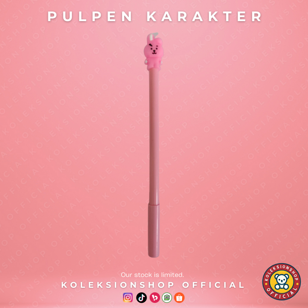

Pulpen Gel Karakter Beruang