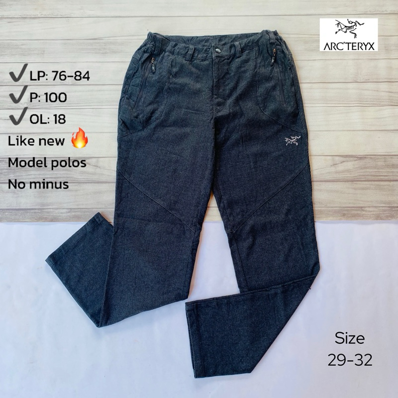 Celana Arc’teryx Original/ celana outdoor Arc’teryx/ longpant brand Arcteryx