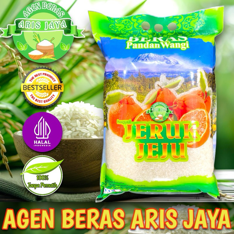 

Beras Jeruk Jeju Pandan Wangi Premium