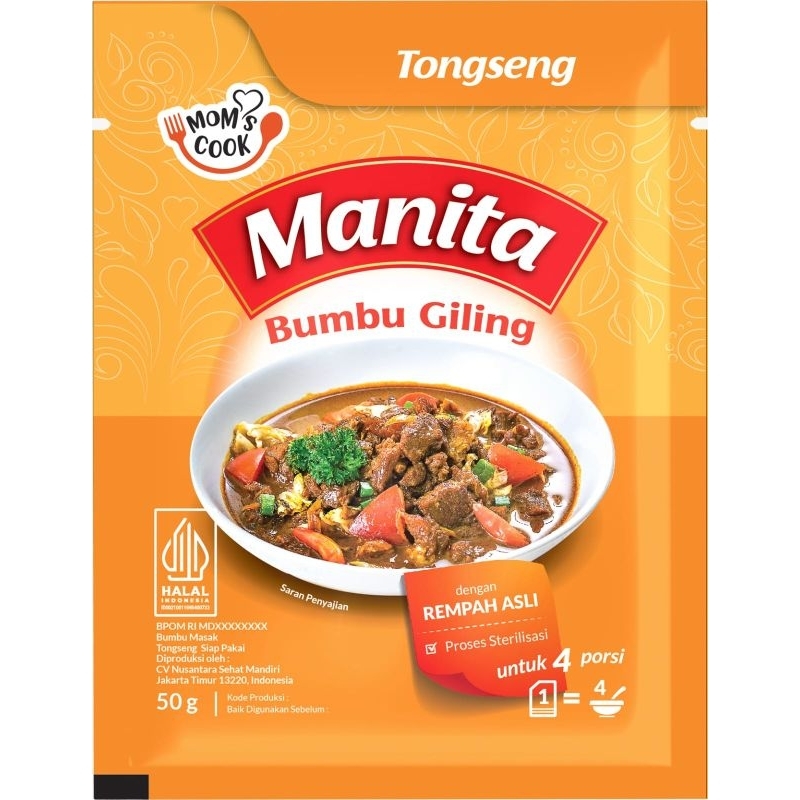 

BUMBU MASAK TONGSENG MANITA50G