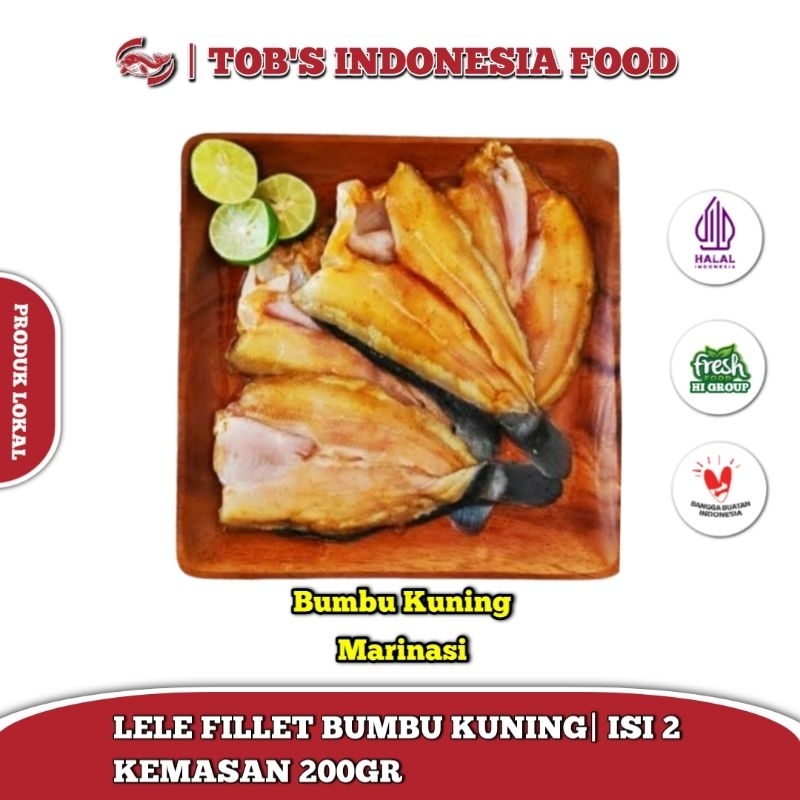 

Lele Fillet Bumbu Kuning | Kemasan Lite 220gr