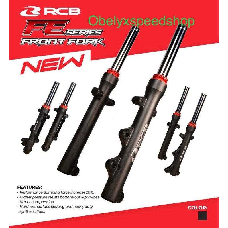 SHOCK DEPAN / FRONT FORK FE RCB - GTR 31MM , MX KING 26MM ( RCB Original Product )