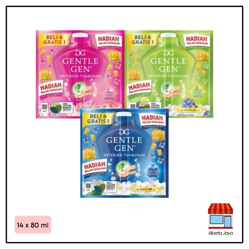 GENTLE GEN RENCENG ISI 14 SASET