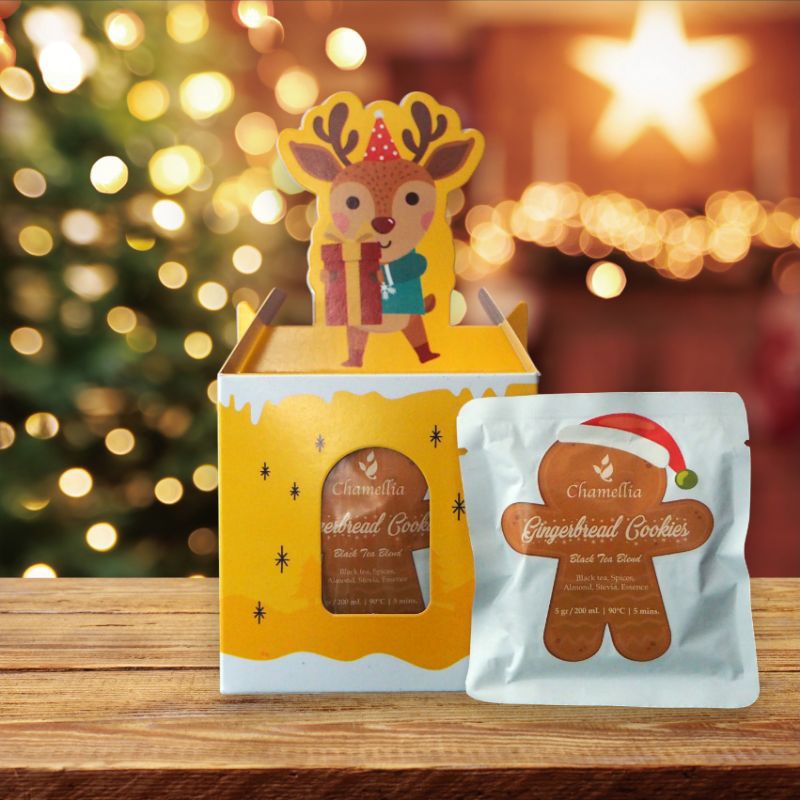 

Chamellia GINGERBREAD COOKIES - Artisan Black Tea Blend