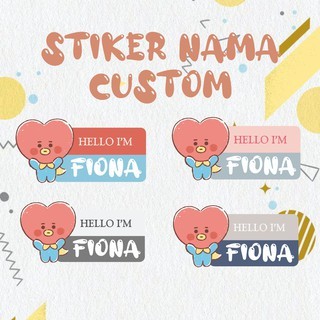 

Stiker Nama anak Custom