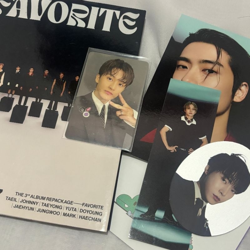 ALBUM NCT 127 FAVORITE CLASSIC UNSEALED FULLSET MARK PC