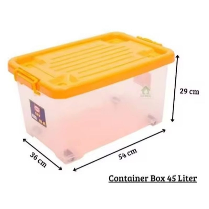 Shinpo Container Box 45 Liter / Shinpo CB 45 Liter / Box Container Plastik Serbaguna / Box Container
