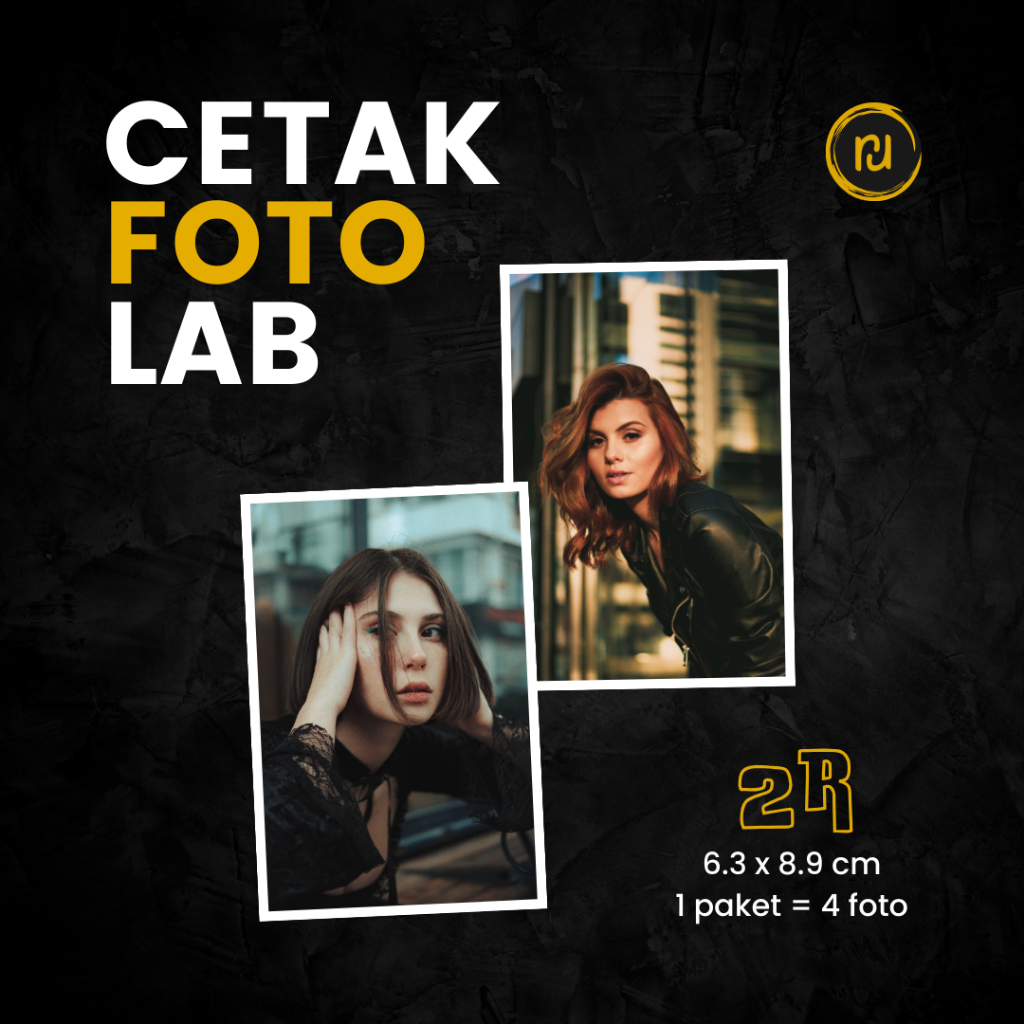 RU - Cetak Foto LAB 2R 1 PAKET 4 FOTO