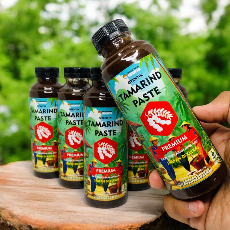 

Otentik Tamarind Paste 280ml Pasta Asam Jawa Kuning Premium