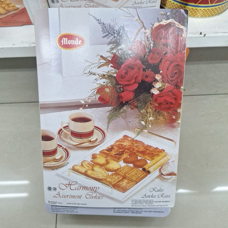 

Monde Harmony assortment cookies 850gram