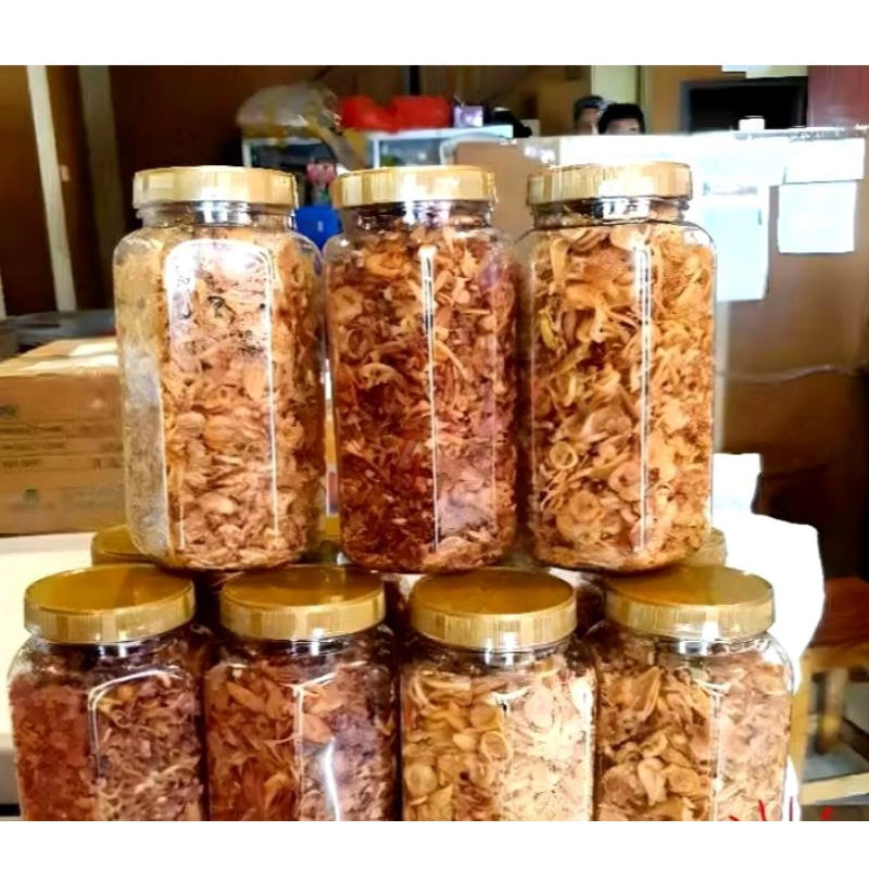 

Paket Hemat 3 toples Bawang Goreng Asli Tanpa Campuran