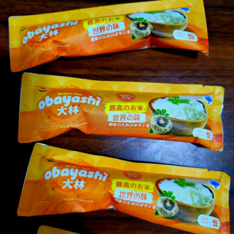 

Obayashi Beras Porang seduh shirataki 40 gram