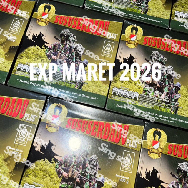 

PROMO TERMURAH !!!!! RAMSUM SUSU SERDADU / SUSU TNI FD 3 EPROKAL TNI/ Ransum Eprokal Plus Makanan dan Minuman TNI /Eprokal