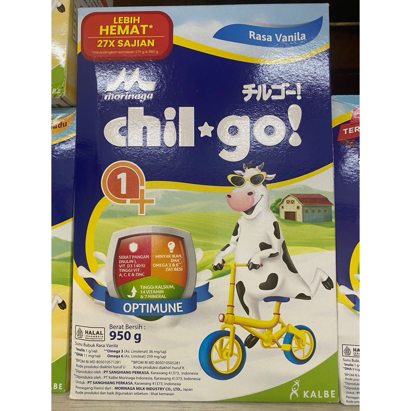 

Morinaga Chil Go 1+ Vanila Madu 950gr