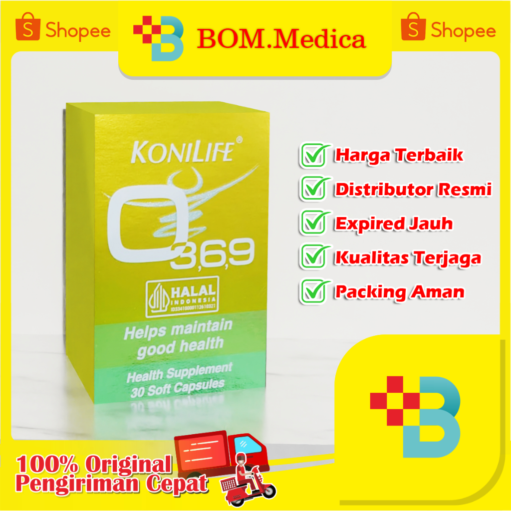 KONILIFE OMEGA369 / MINYAK IKAN / OMEGA 369 /KONILIFE OMEGA3 6 9