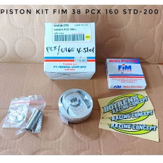 PISTON KIT SEHER KIT FIM 95 NMAX/AEROX/WR155 UKURAN STD/ 50/ 100/150/200 PIN 14 -BOYRENK RACING CONC