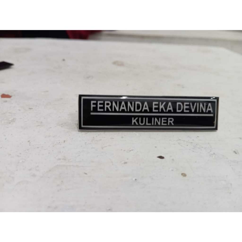 

nama dada guru / name tag