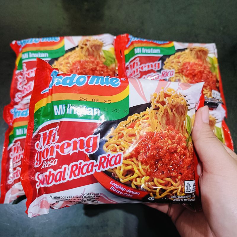 

Rica Mantap Indomie Goreng Rica-Rica (Cabai Pedas)
