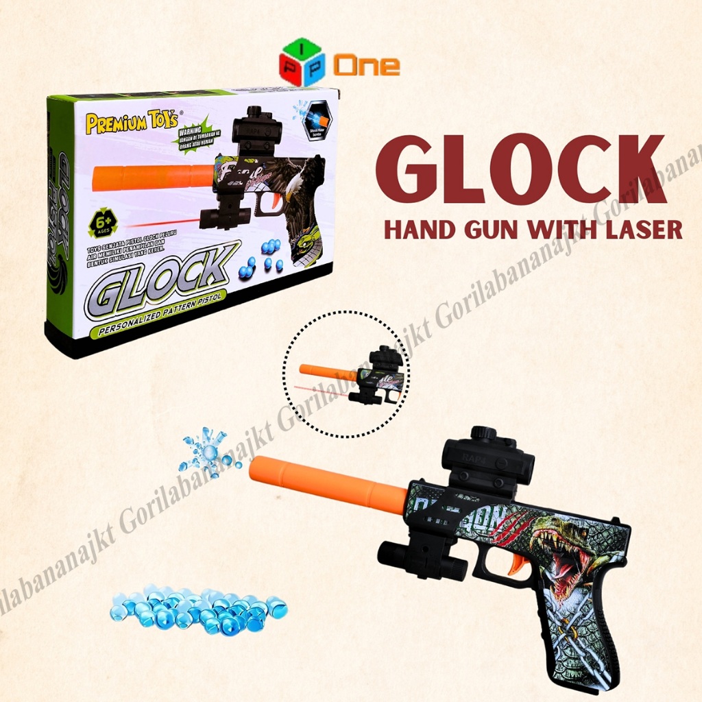 Mainan Glock Water gel