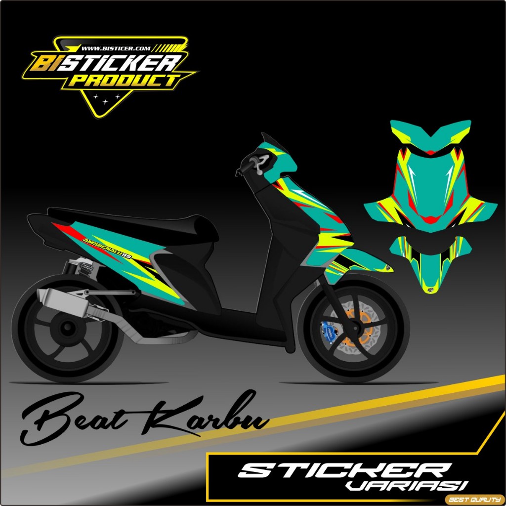 Decal Beat Karbu Full Body - Decal Beat Karbu - Decal Beat Karbu Road Race Full Body