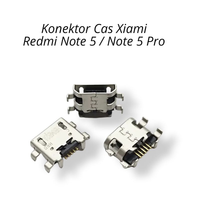 Konektor Cas Redmi Note 5 / Note 5 Pro