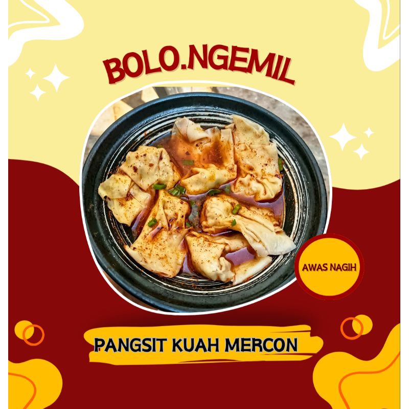 

Pangsit Kuah Pedas By Bolo Ngemil