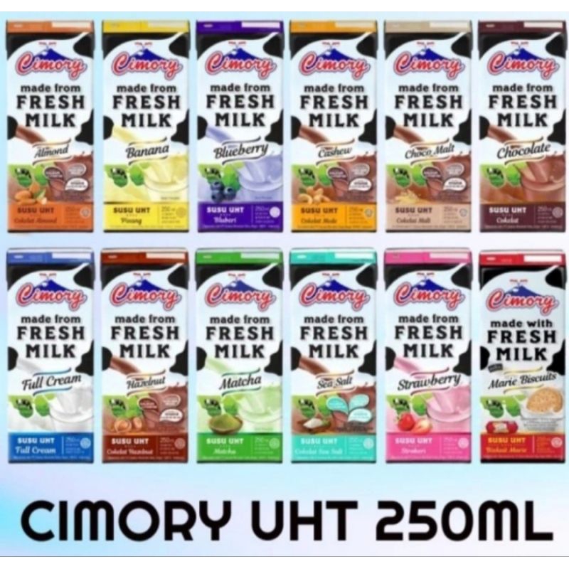 

Susu UHT CHIMORY FRES MILK 250 ML || 1 DUS