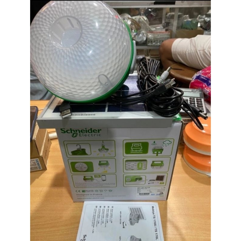 SCHNEIDER AEP-LB01-SU12W MOBIYA LAMPU EMERGENCY SOLAR CEIL 1.2W