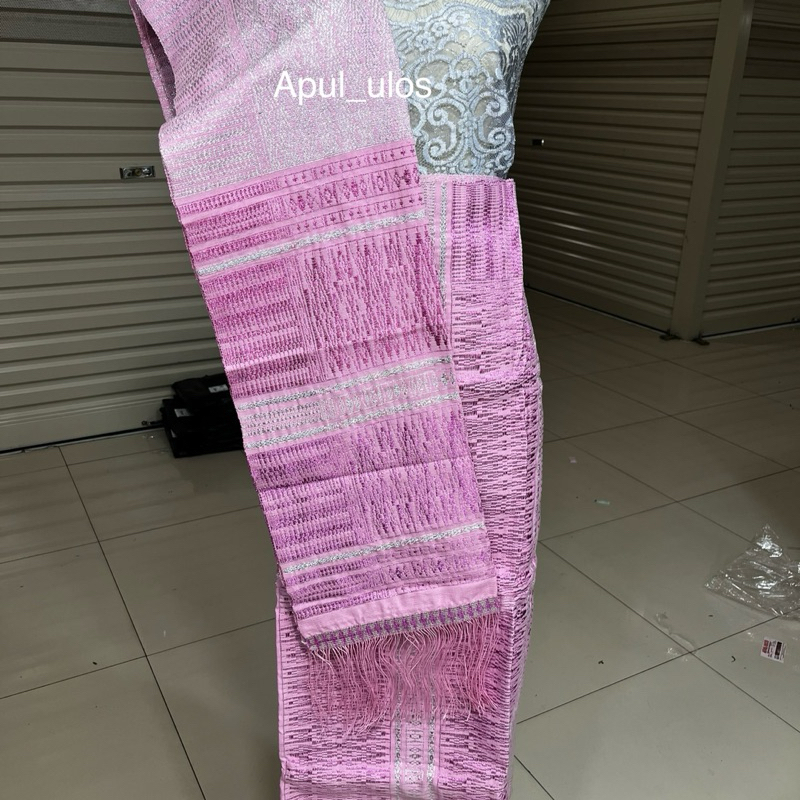 Songket Tumtuman purada korea pink silver